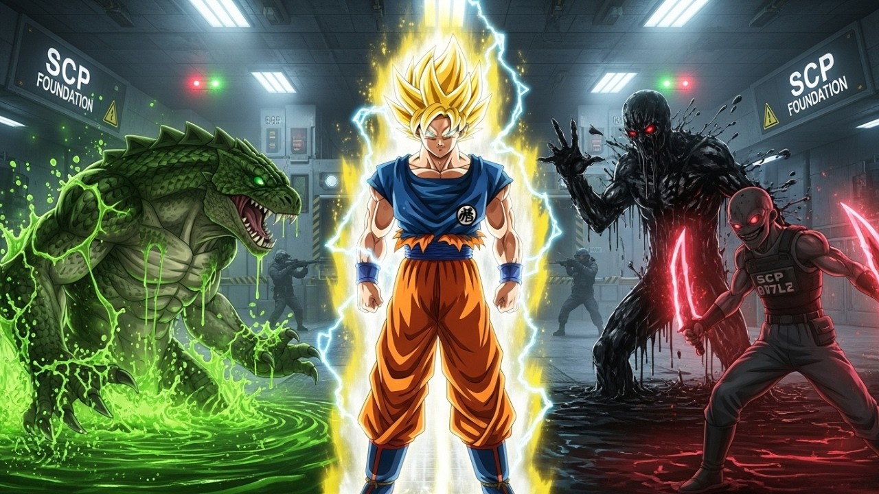 What If the SCP Foundation Tried to Contain Goku?