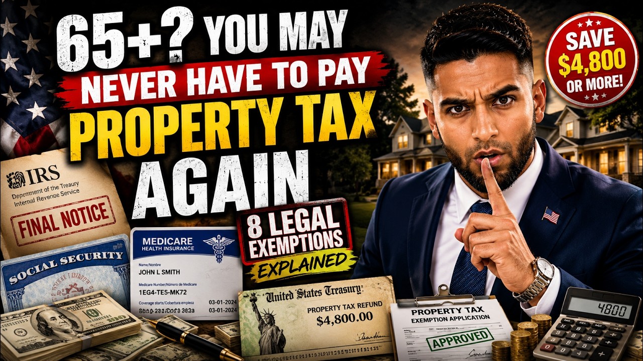 65+? You May Never Have to Pay Property Tax Again &mdash; 8 Legal Exemptions Explained