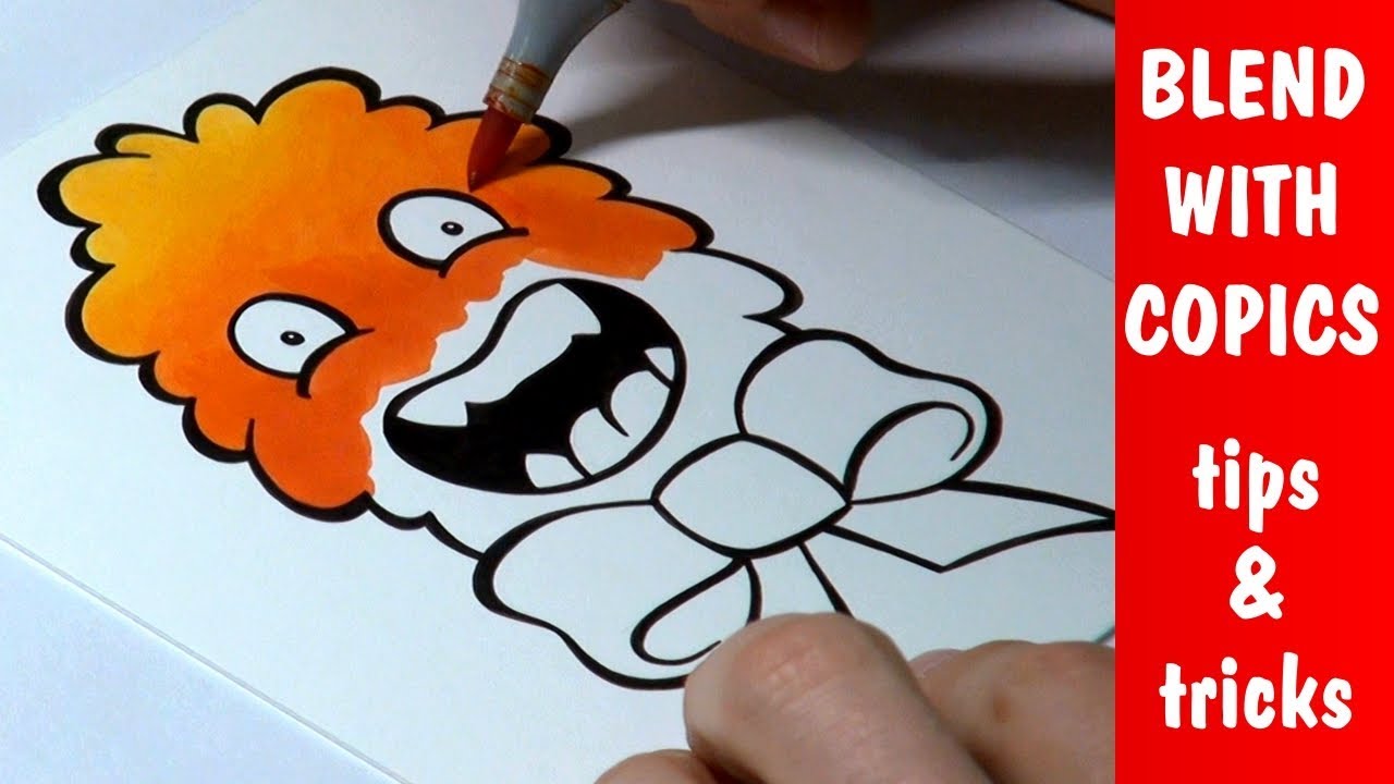 How to BLEND with Copic Markers