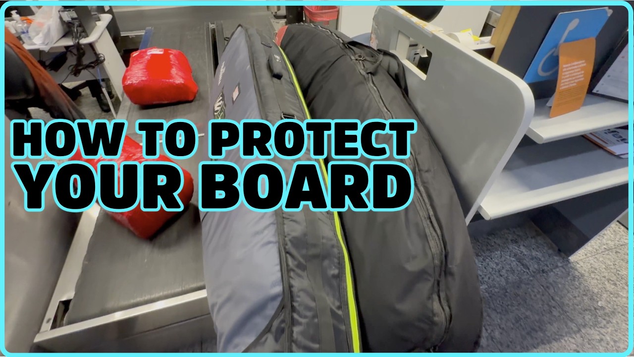 How to Pack your Surfboard Bag for a Surf Trip!