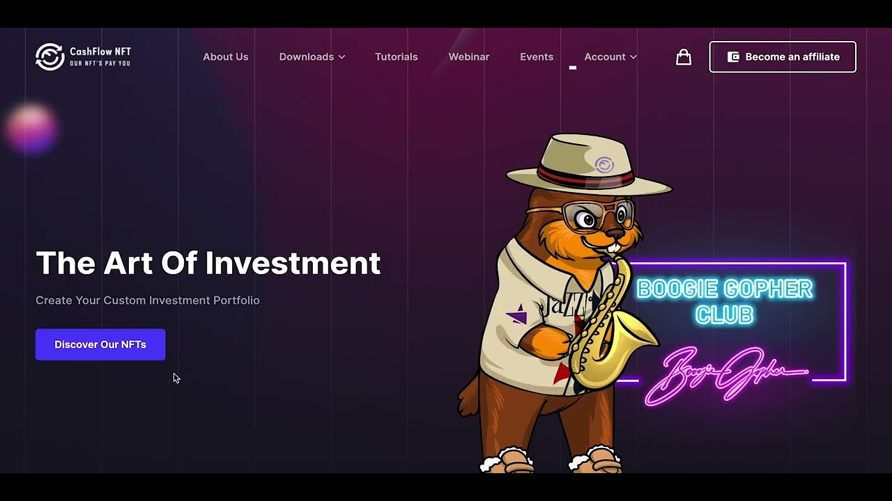 How to connect your Metamask wallet to CashFlow NFT and OpenSea