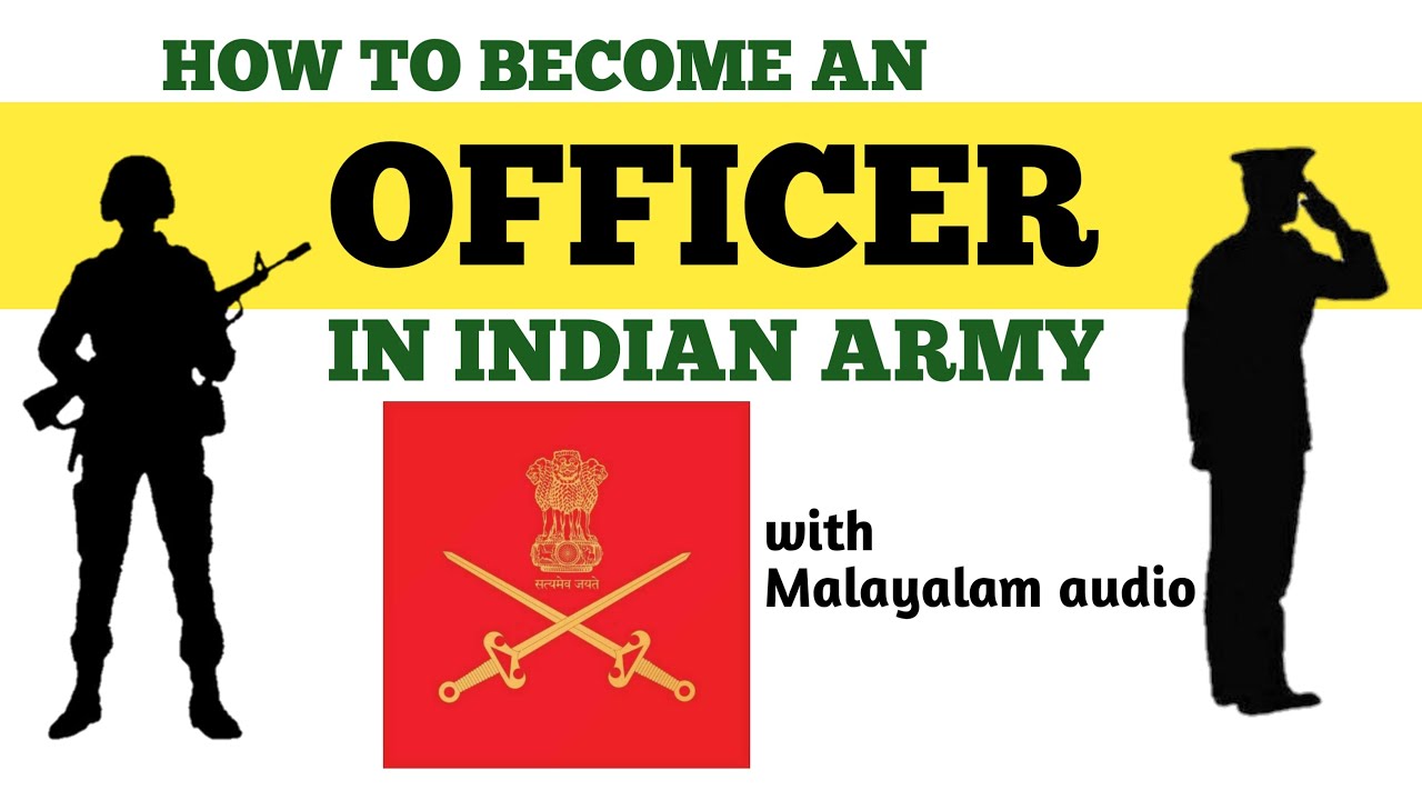 How to become an officer in Indian Army Malayalam