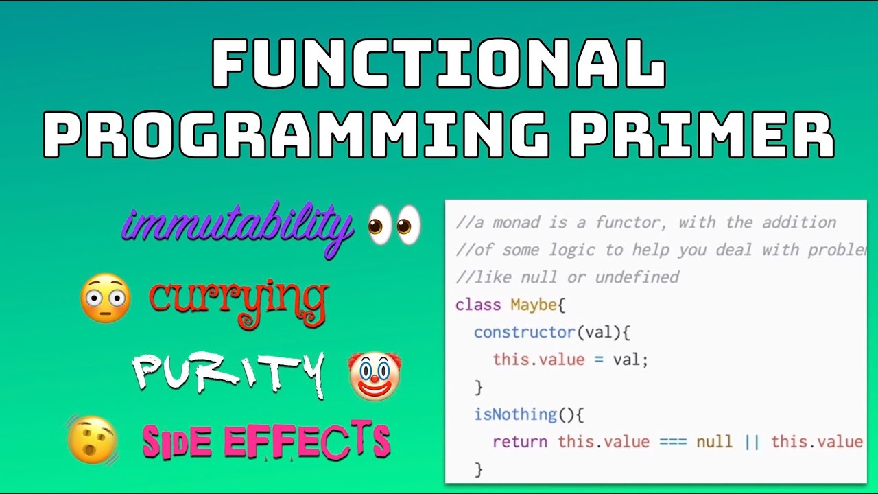 Functional Programming Primer using Elixir and JavaScript