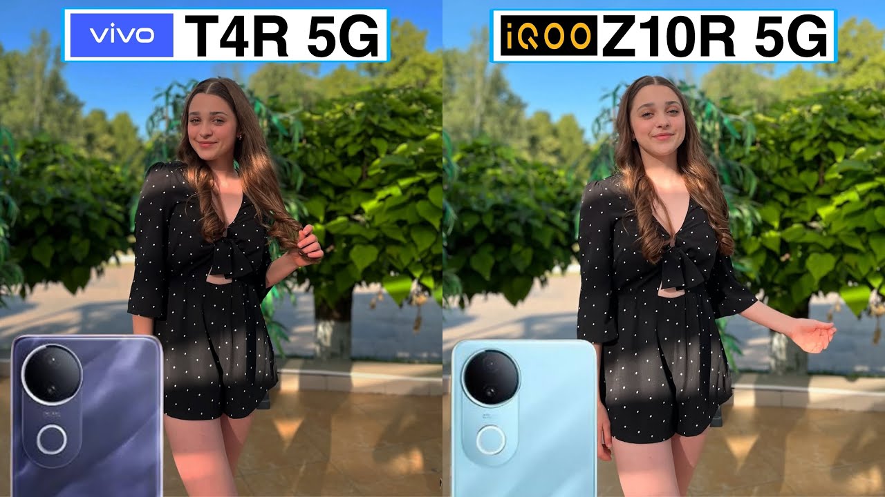Vivo T4R 5G Vs IQoo Z10R Camera Test Comparison