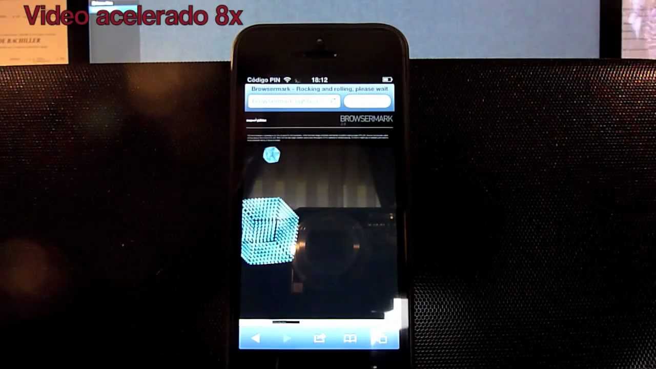 Browsermark 2.0 iPhone 5