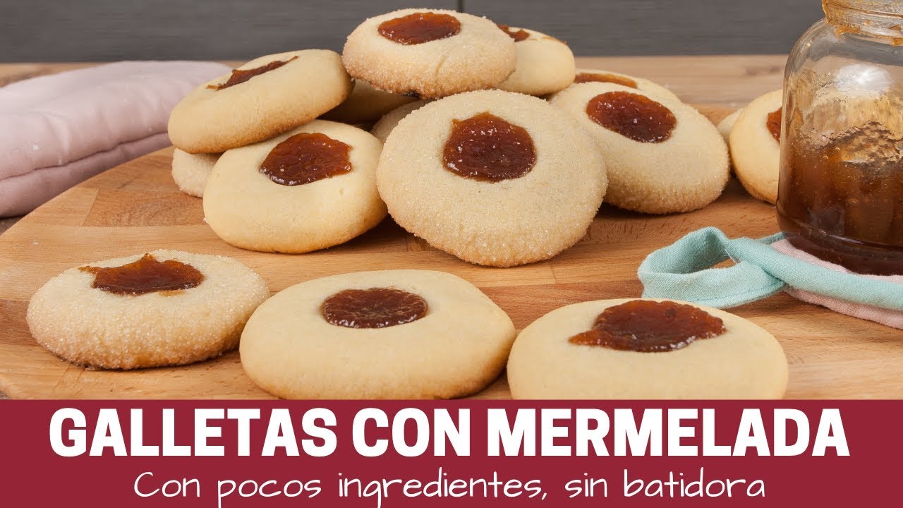 Galletas de Mantequilla con Mermelada