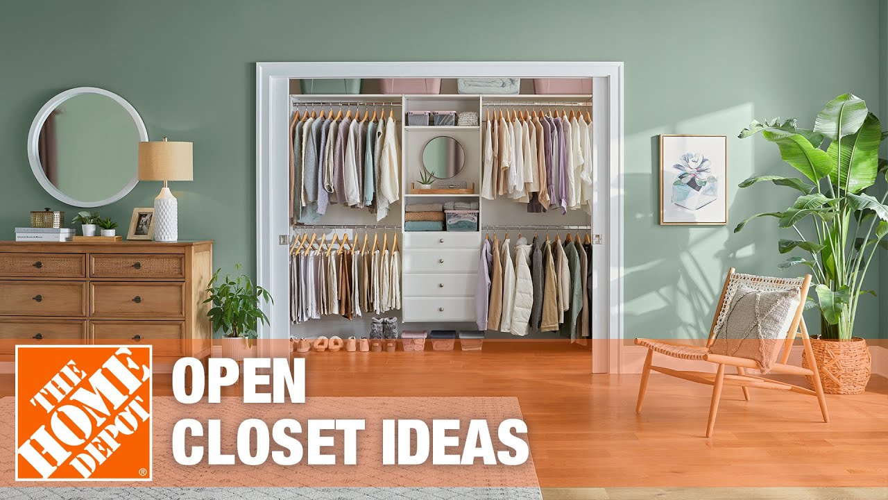 Open Closet Ideas | The Home Depot