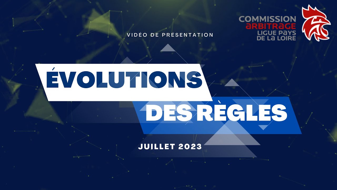 ÉVOLUTION DES RÈGLES (07/2023) - LE TIR DANS LA TÊTE DU GARDIEN DE BUT