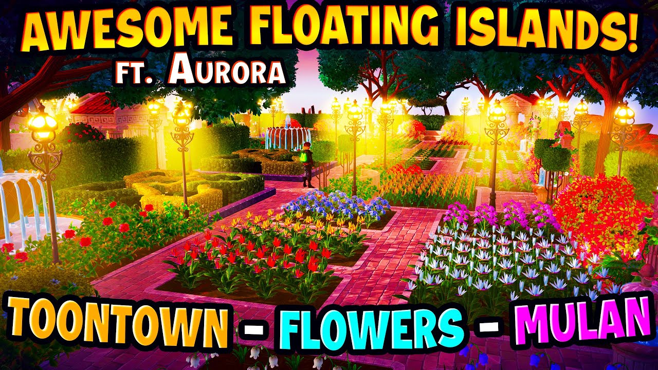These Floating Islands Are AMAZING... Beautiful Designs ft. Aurora!