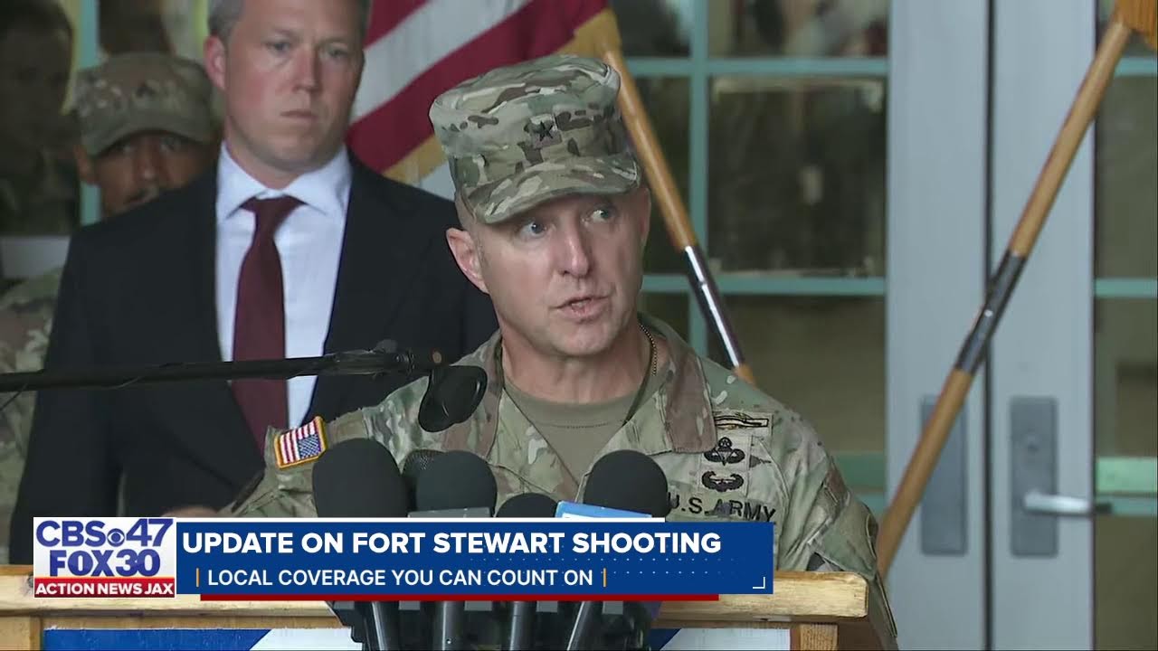 UPDATE on mass shooting at Fort Stewart in Georgia