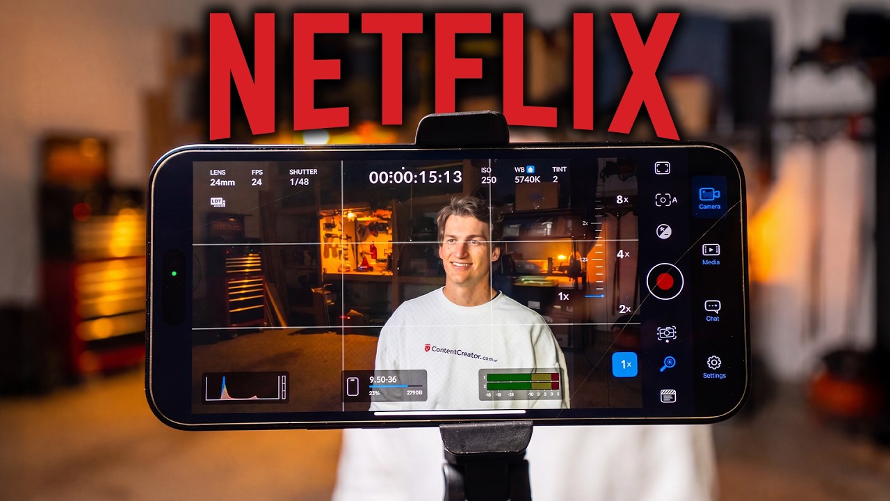 Как снять на iPhone видео с &laquo;киношной&raquo; картинкой Netflix (дешевле $100)