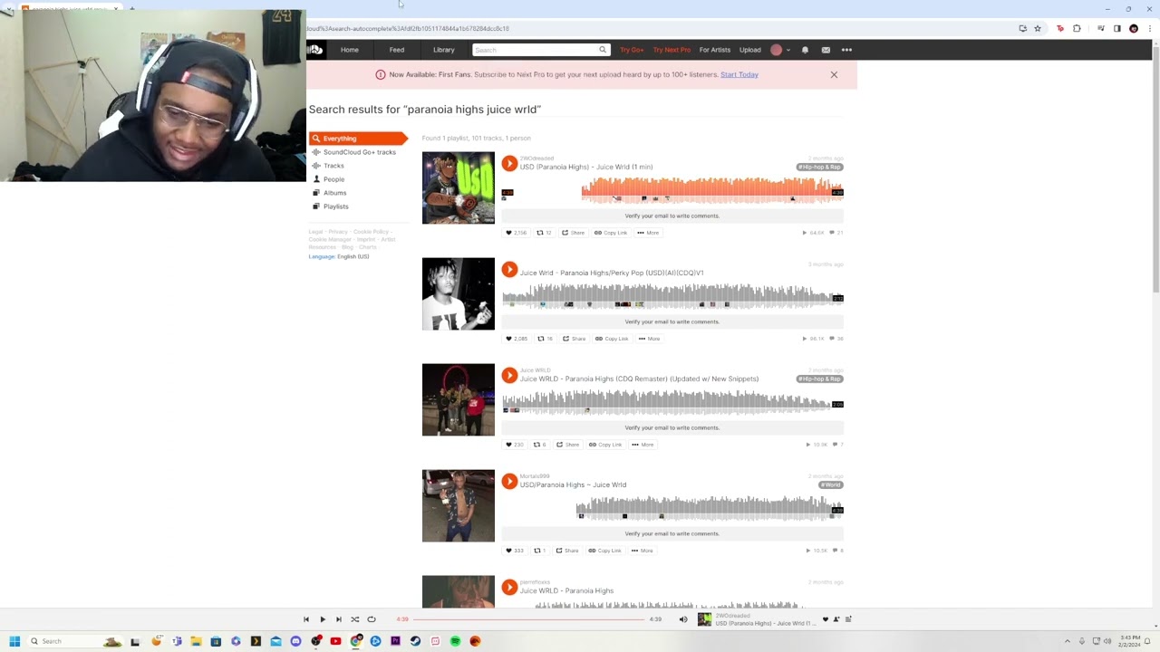 HEHE!!!PhatBoyMari Reacts To JuiceWRLD - Classy, Paranoia Highs(USD), No Stopping Us & All Your Sins