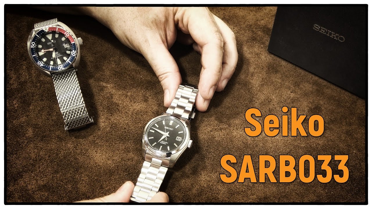Seiko SARB033 Automatik 6R15D (poor man's Grand Seiko / Rolex Datejust) Uhr Watch Clock (JDM)