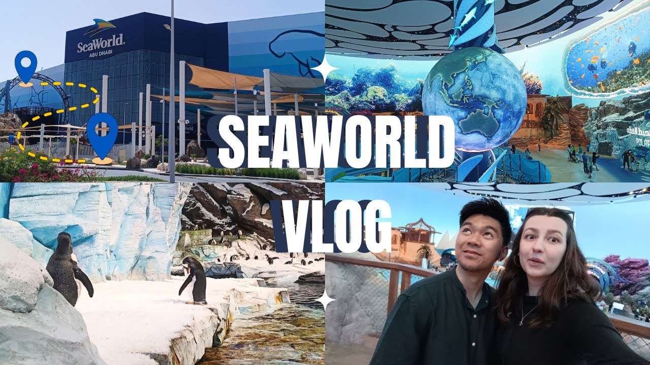 Finally we are here! New indoor park in Abu Dhabi || SeaWorld Abu Dhabi on Yas Island