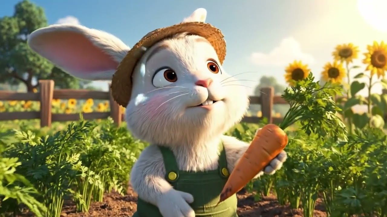 The Bunny and the Carrot Garden | Nana Channel English