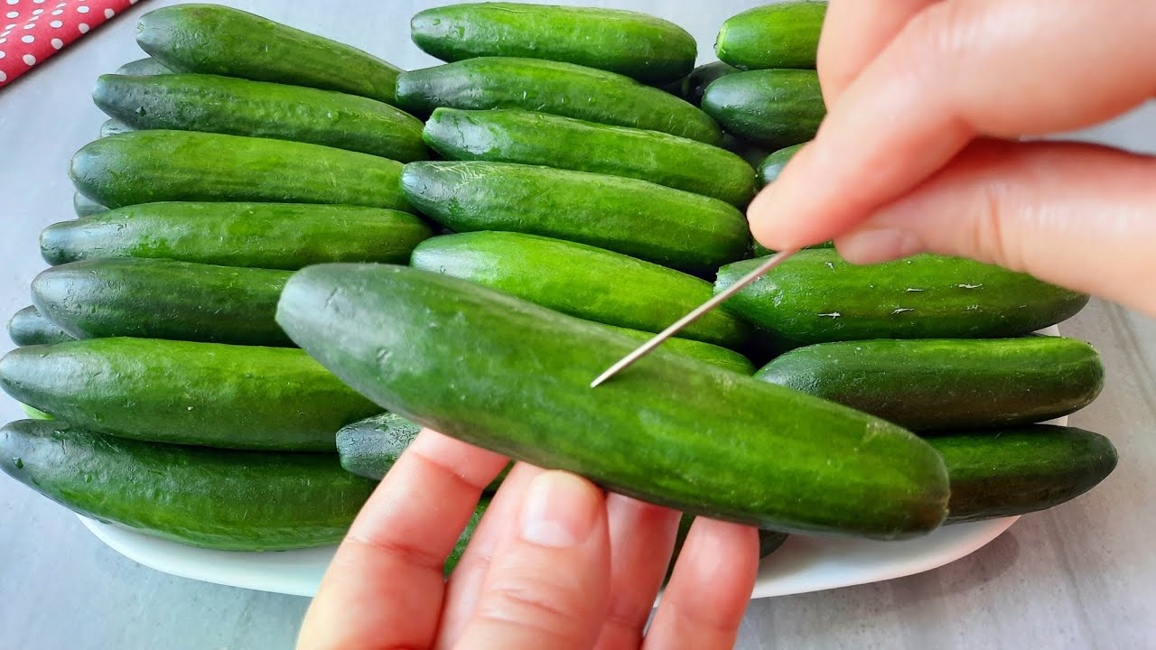 Я никогда не покупаю огурцы зимой!! Невероятно ПРОСТО и ВКУСНО!!