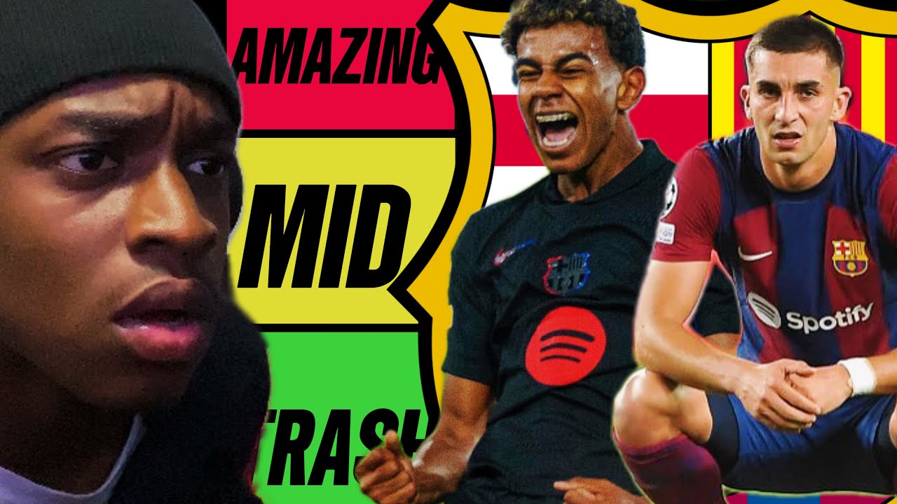 Ranking Every Barcelona Player So Far This Season&hellip;. (Let me cook)