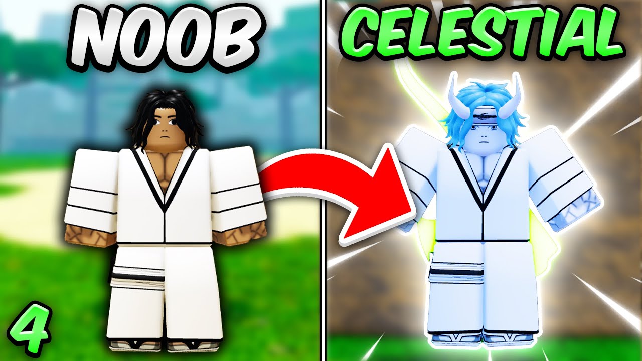 От НУБА до НЕБЕСНОГО БОГА в Shindo Life Roblox!