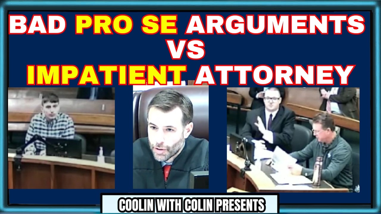 When Dumb Pro Se Legal Arguments Meet An Impatient Attorney