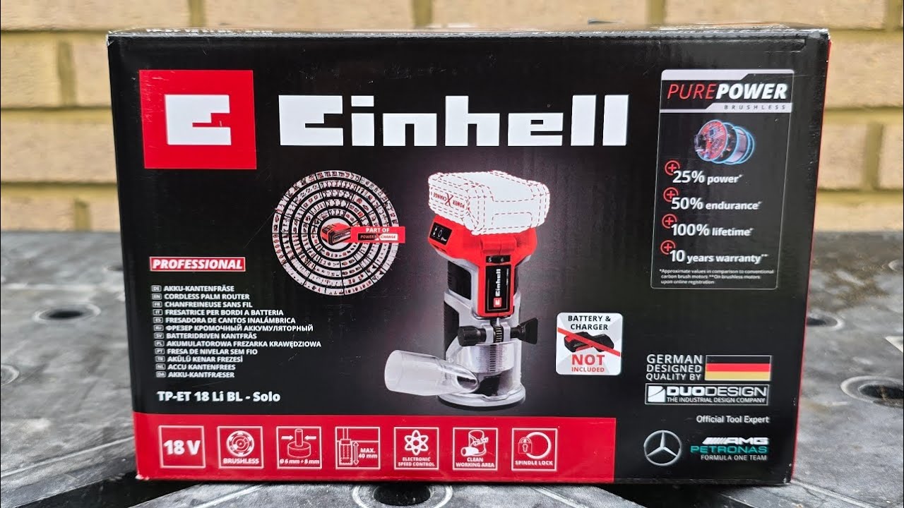 Einhell Router TP-ET 18 Li BL
