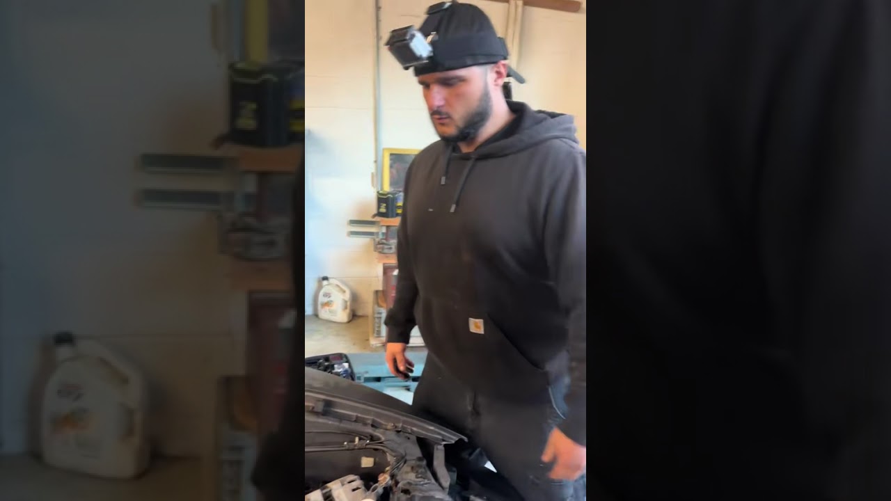 Backyard mechanics, Pulling a head off of this 04 Mustang to replace and port the intake. 