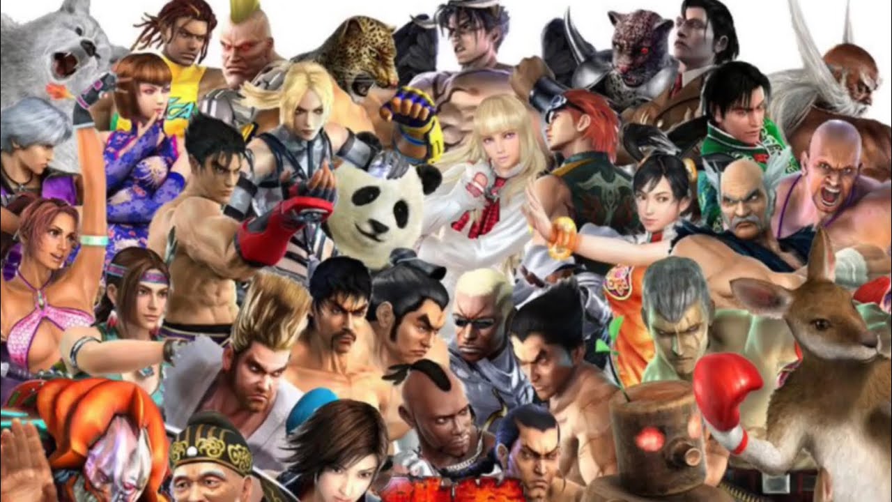 Tekken 5 Dark Resurrection All Characters K.O. Screams