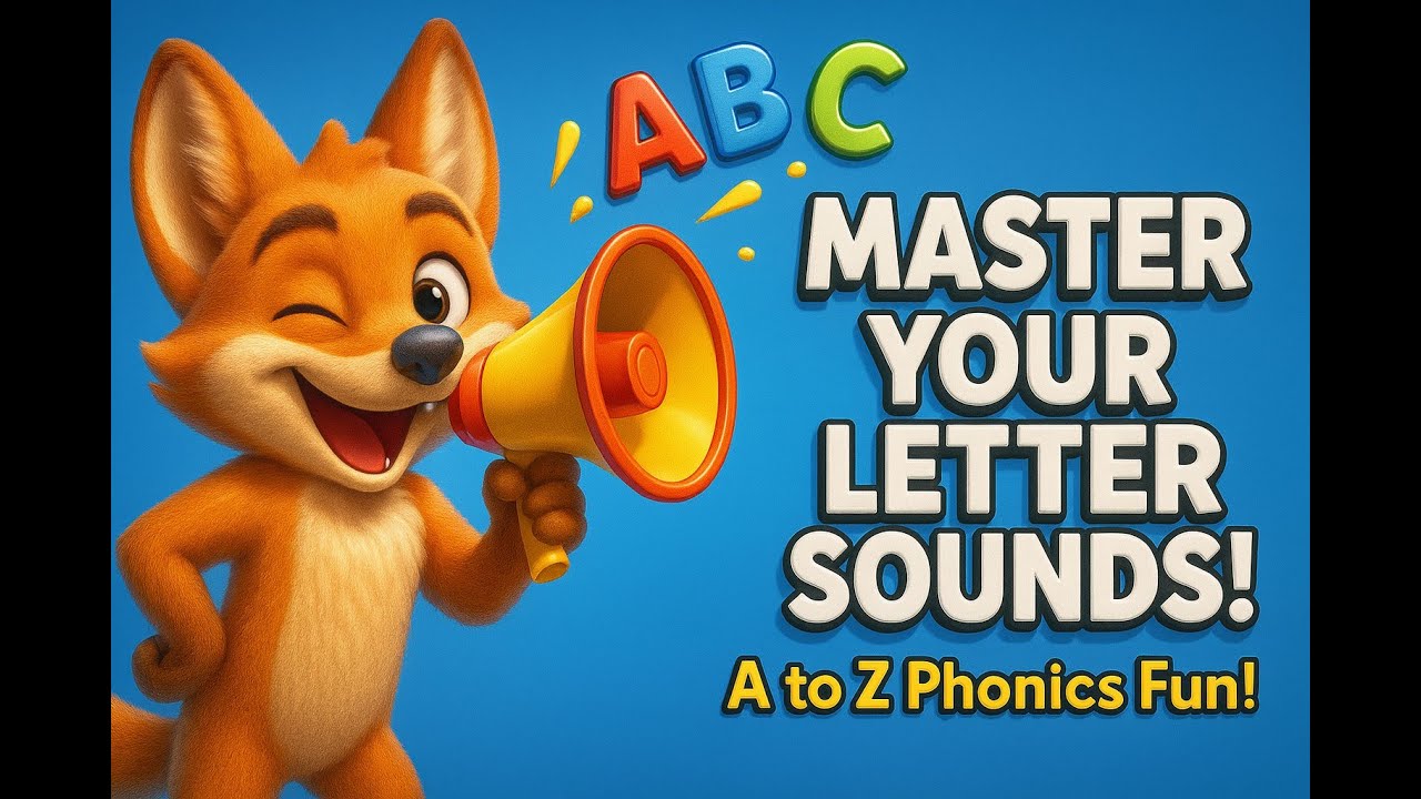 Master Letter Sounds A to Z: The Ultimate Phonics Song for Children | Learn with Felix