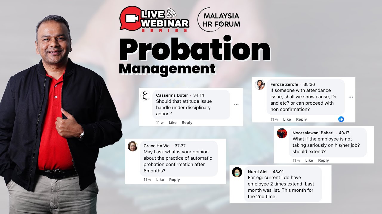 FREE Webinar - Probation Management | Malaysia HR Forum