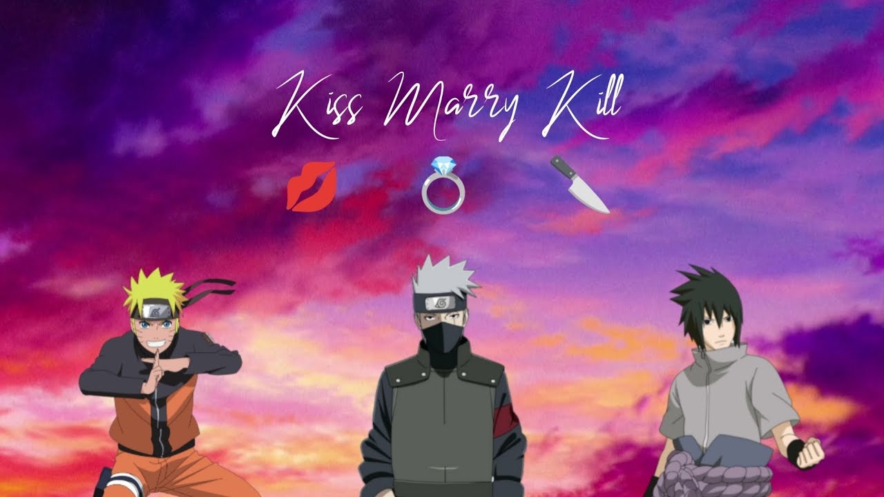 KISS 💋 MARRY 💍 KILL 🔪 | ANIME EDITION