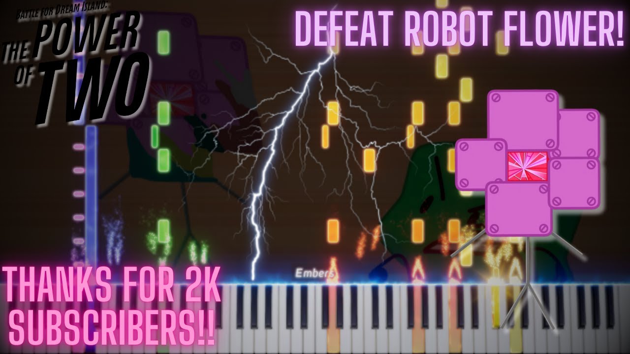 TPOT 13 Soundtrack - Defeat Robot Flower! [Piano Cover] Thanks for 2K Subscribers!!