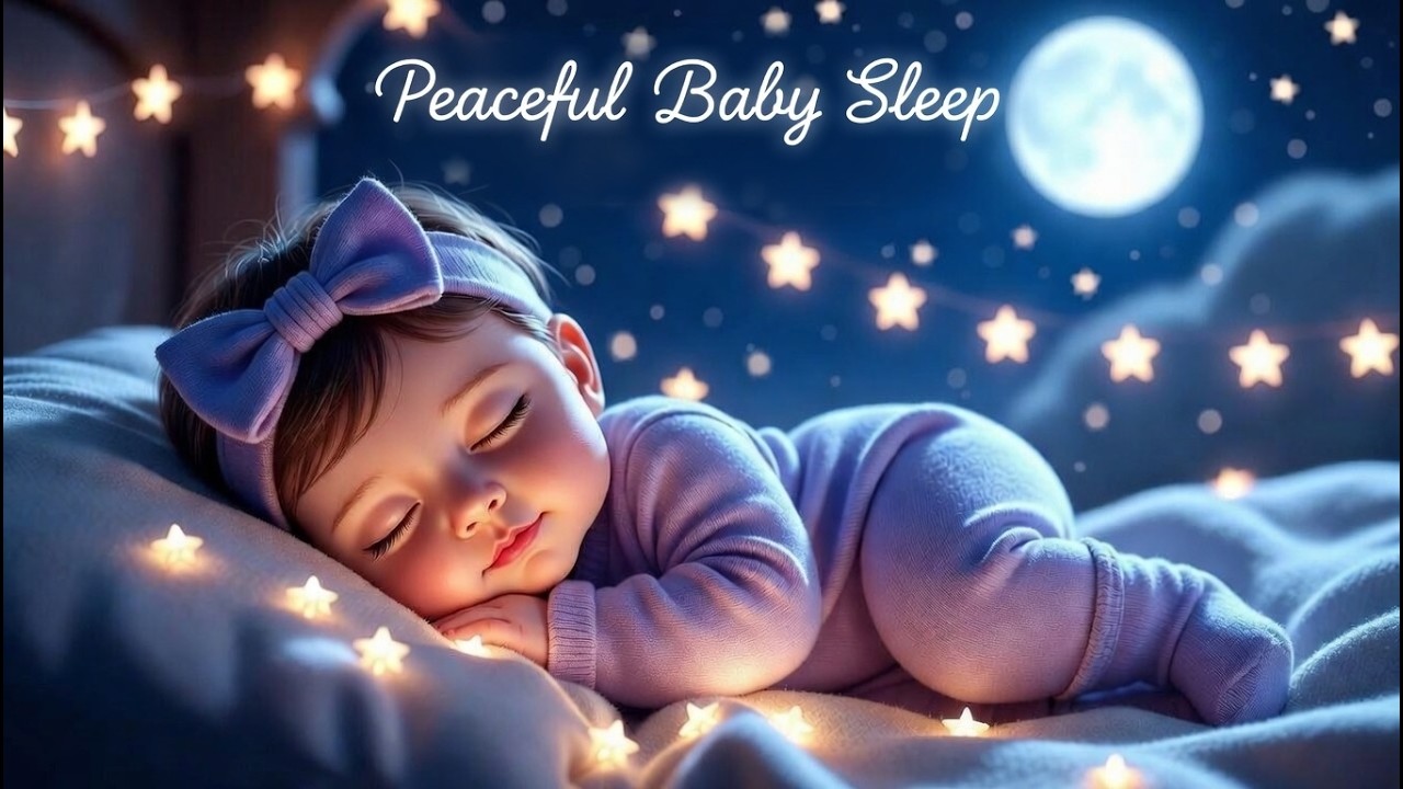11 Hours Baby Sleep Music 🌙 Gentle Lullabies for Peaceful Night