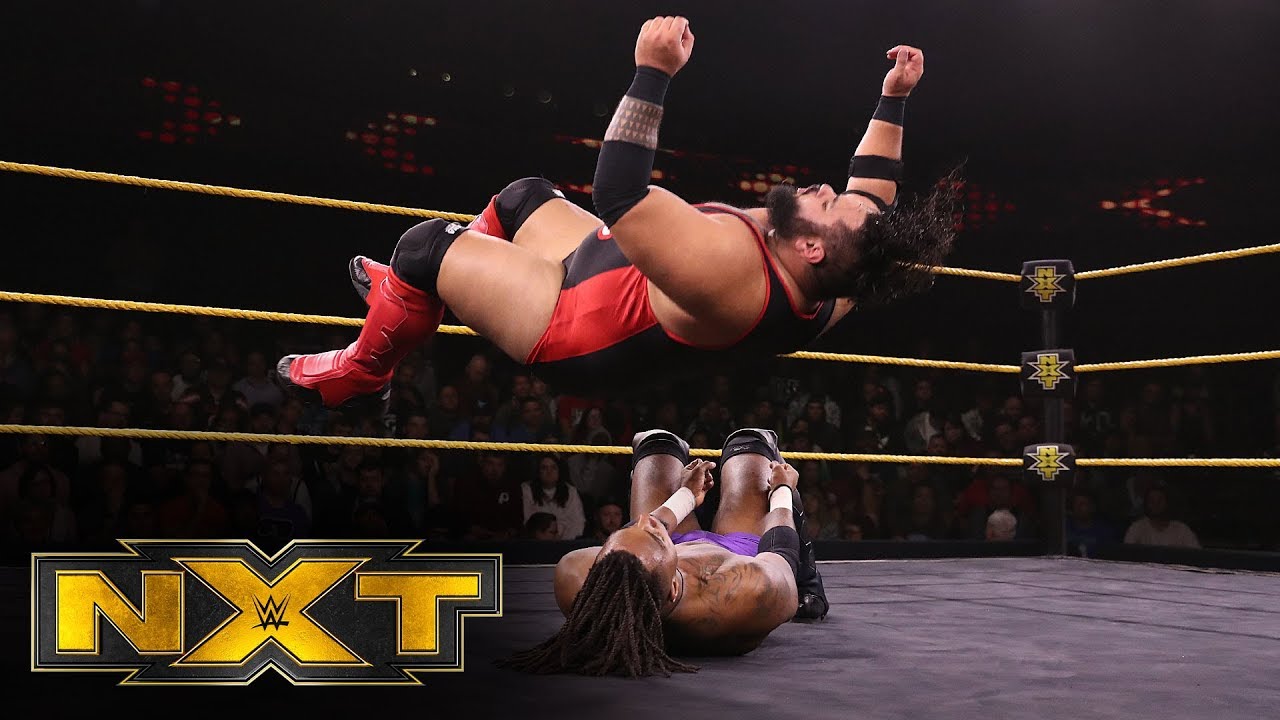 Айзея «Сверв» Скотт против Бронсона Рида: WWE NXT, 13 ноября 2019 г.