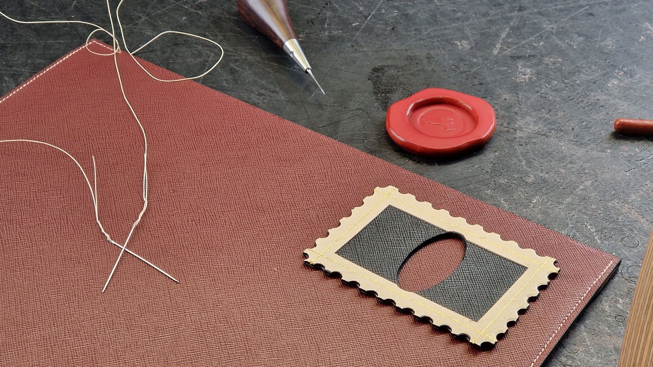 Creative Leathercraft Designs. LIVE Q&A as I Saddle Stitch
