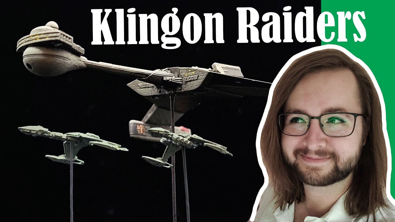 Painting Klingon ship models! | Star Trek miniatures