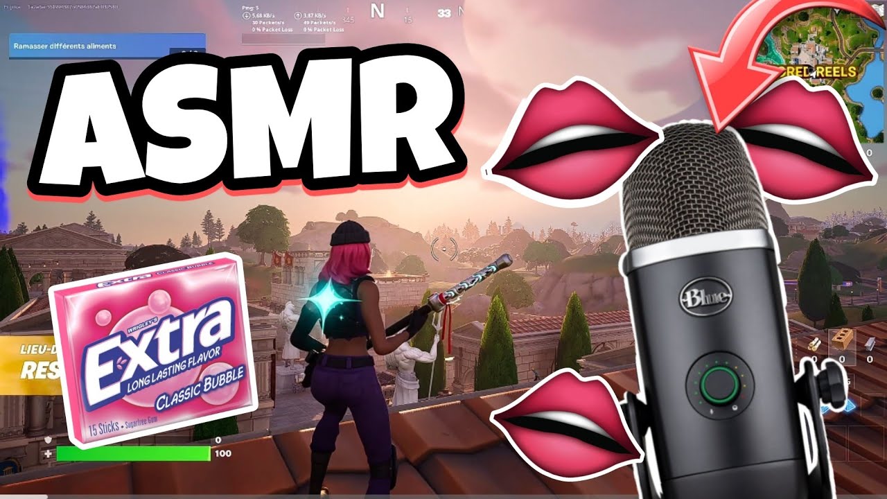 ASMR Français • Bruits de bouche et CHEWING-GUM ultra intense et puissant pour t'endormir 😴💫