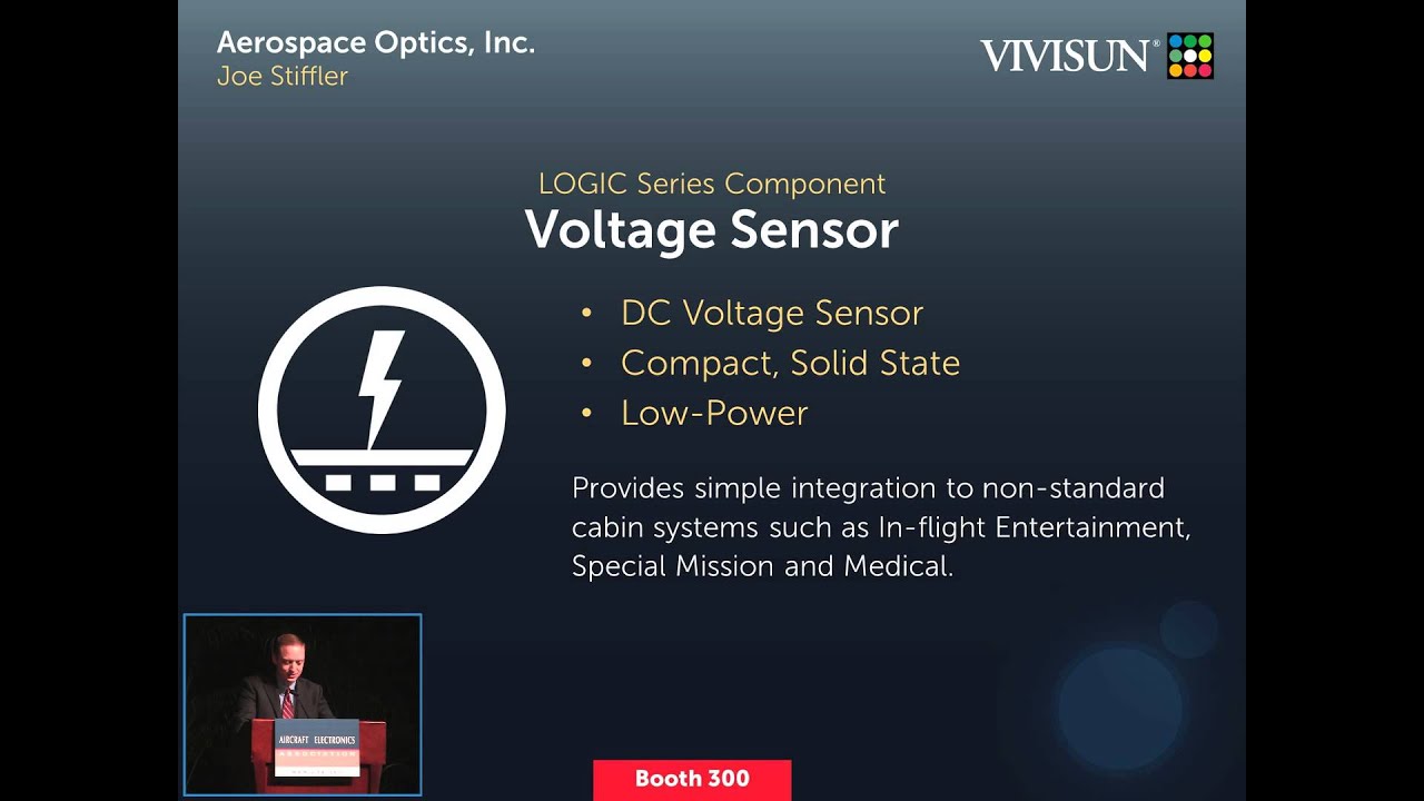 AEA 2014 - New Product Introduction, VIVISUN&trade; LOGIC Series DC Voltage Sensor