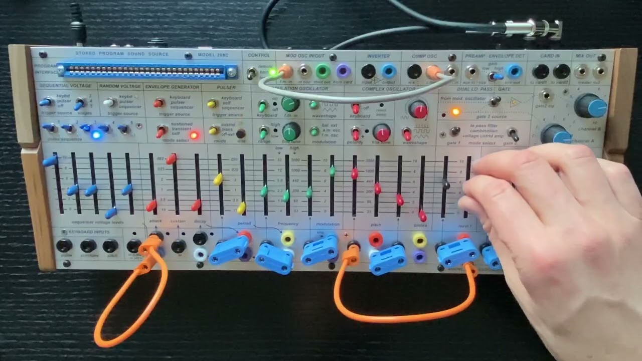 Buchla Easel Practice — 4 Short Feels (no external input, no effects)