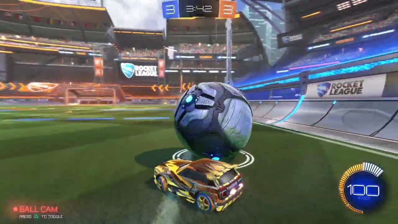 Playing Rocket League