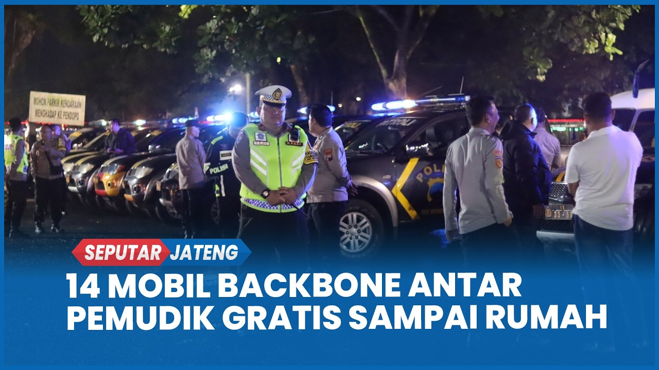 14 Mobil Backbone Polres Wonosobo Dikerahkan Antar Pemudik Gratis Sampai Rumah