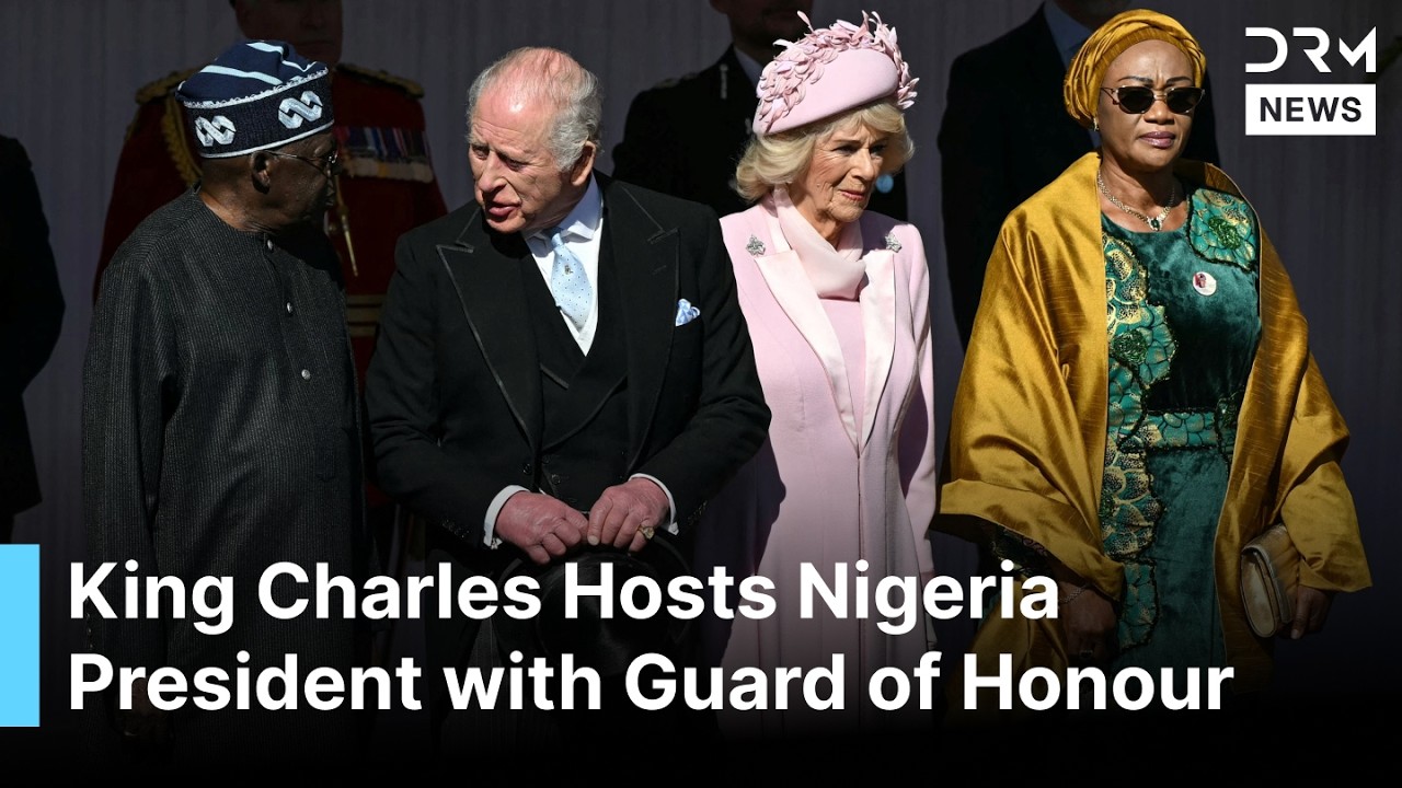 FULL Ceremony: King Charles Welcomes Nigeria’s President Tinubu For Historic State Visit | AC1G