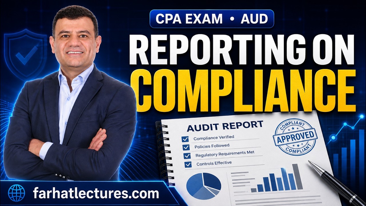 Reporting on Compliance. Auditing CPA exam AUD.