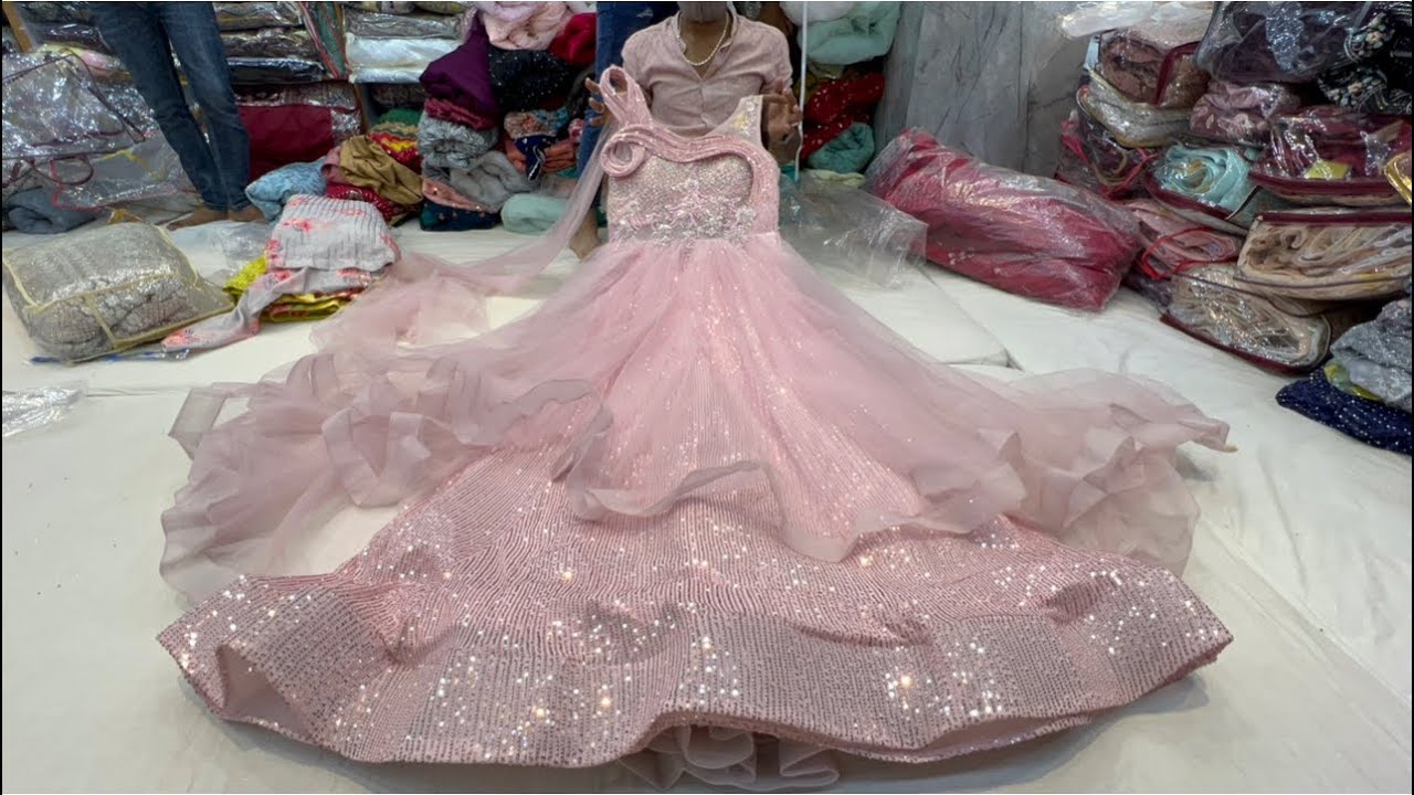 Chickpet Bangalore party wear gowns ||Single piece courier available