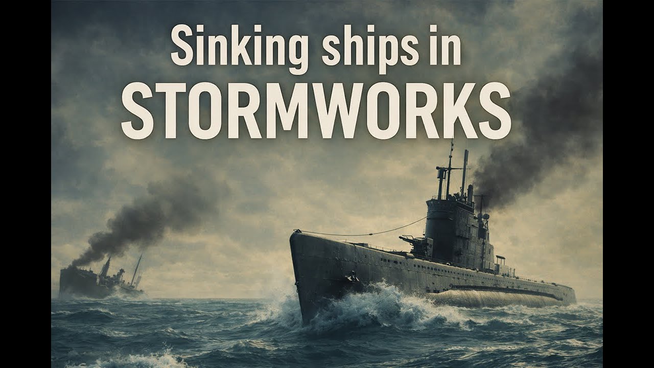Sinking Ships with a Sub in Stormworks