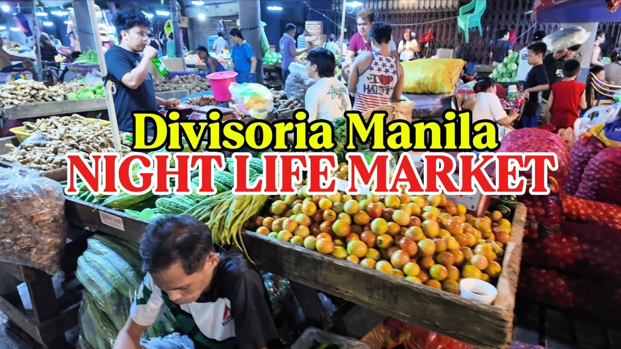 DIVISORIA NIGHTLIFE MARKET - JANUARY 2026 Divisoria Manila Philippines 