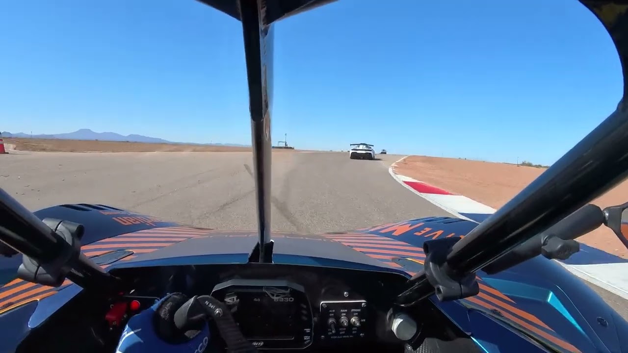 Take a lap around the track with Vincent Five Racing at Podium Club 