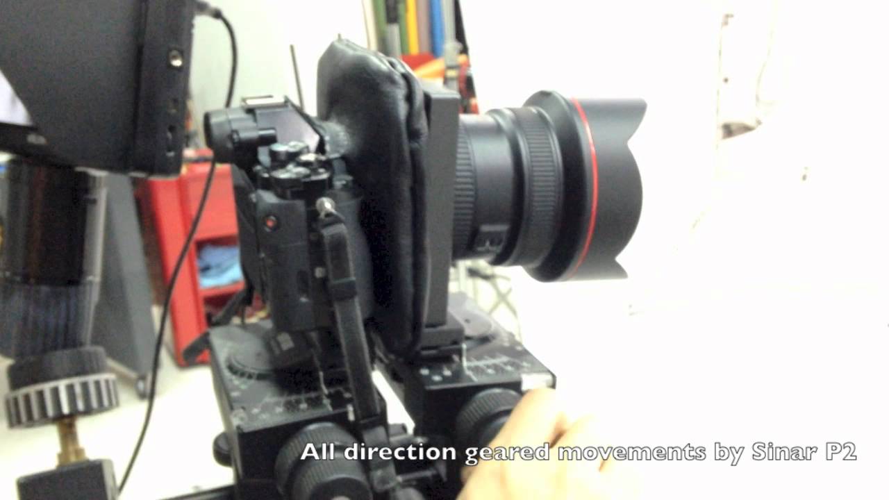 Sony a7 Sinar P2 MOD project _ perfect AF tech camera