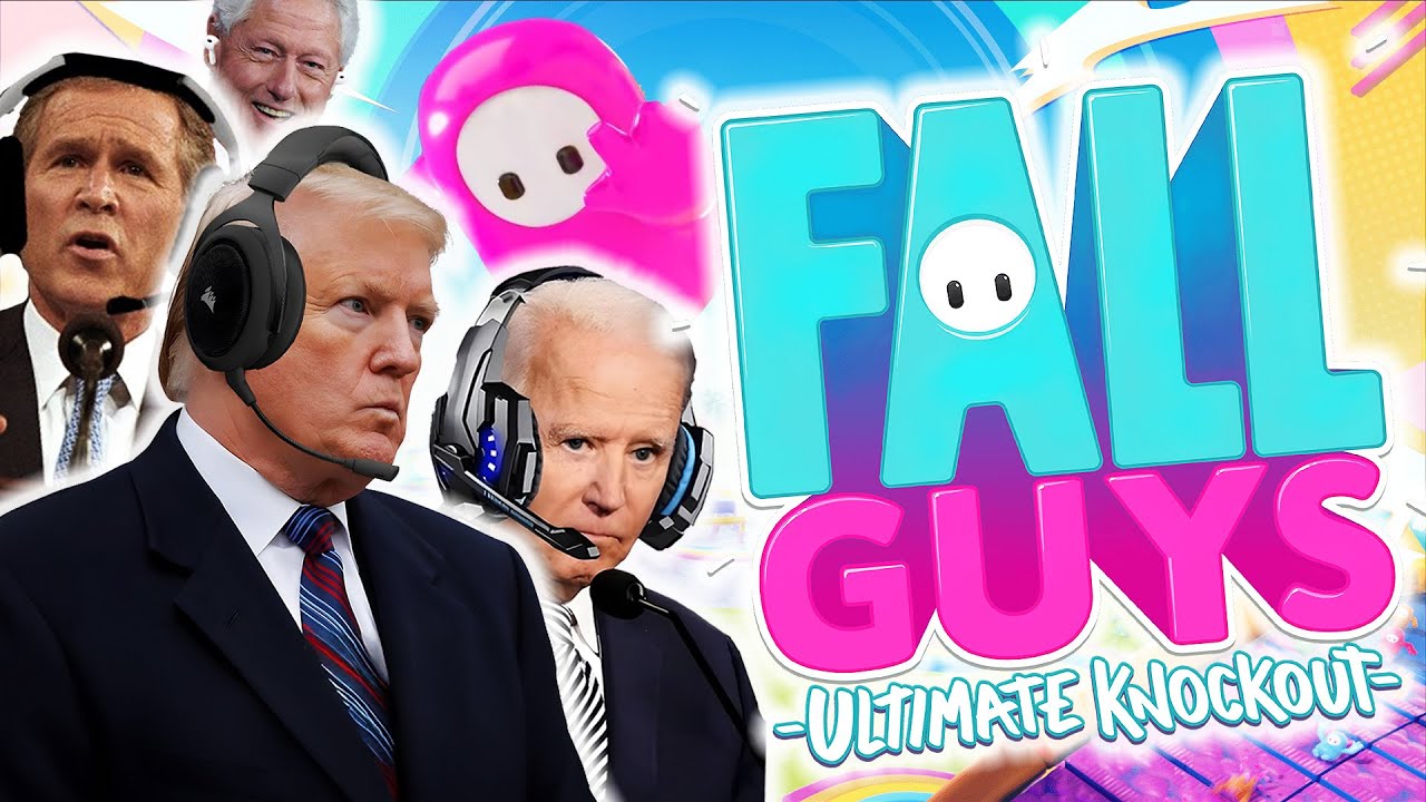 Президенты США играют в Fall Guys