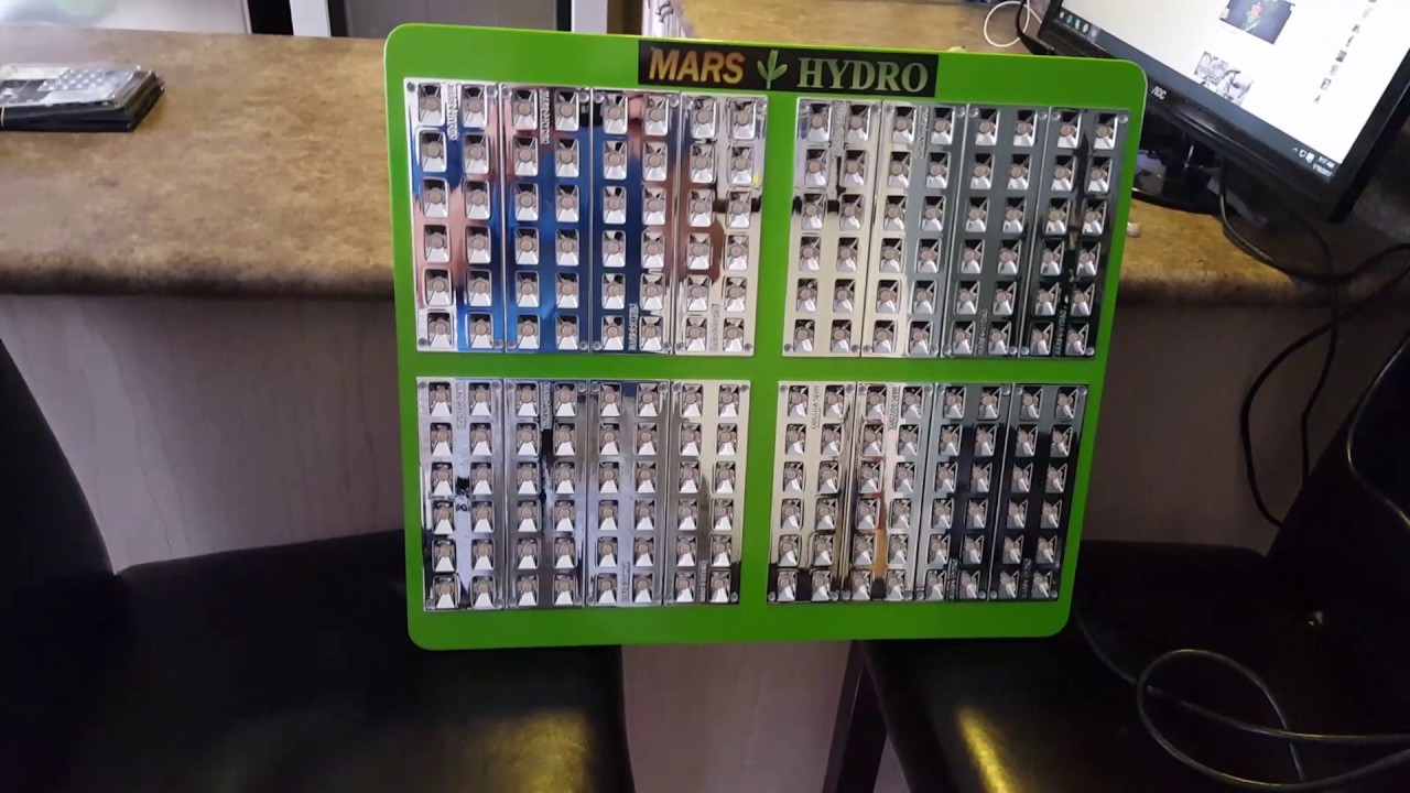 Mars Hydro 192 Reflector 5w Supercharged Warm White All White Spectrum