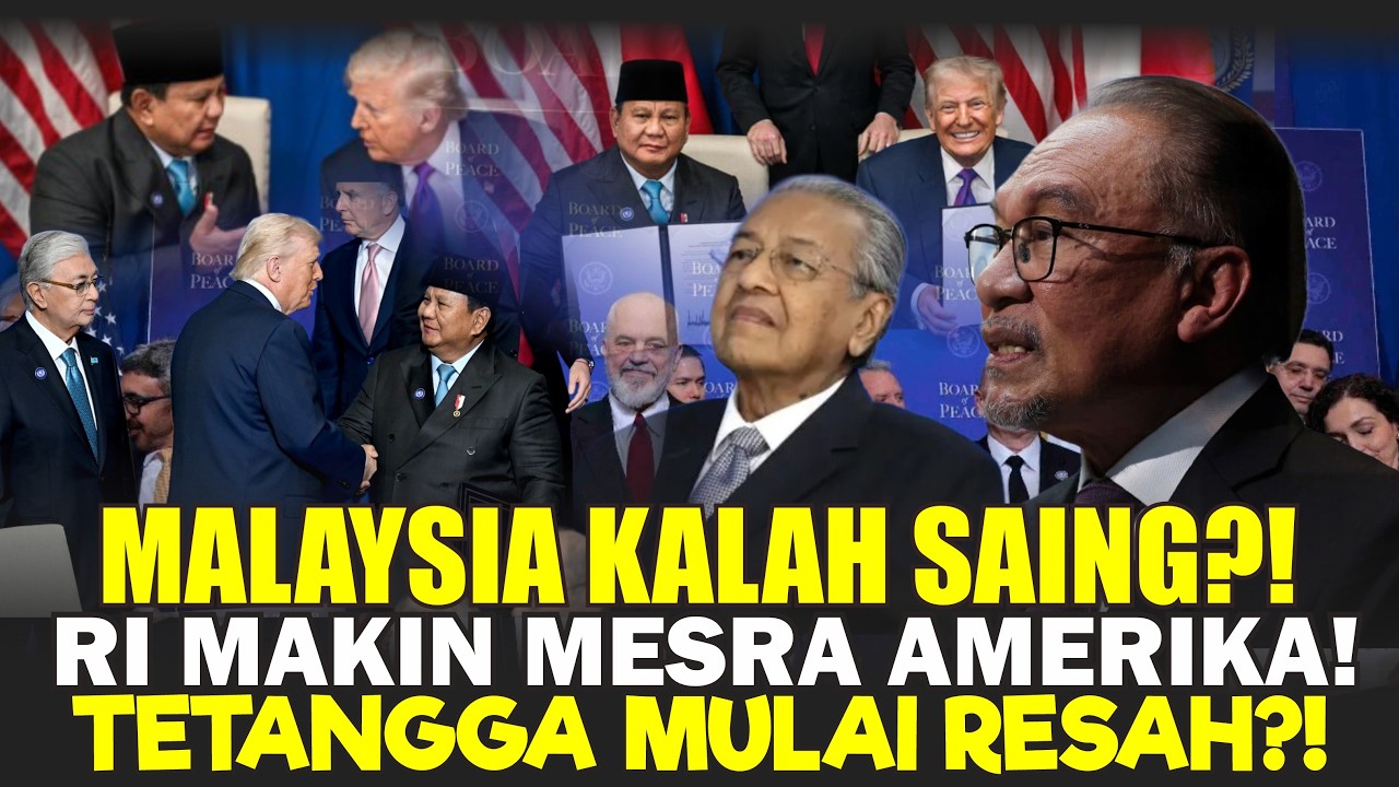 MALAYSIA MULAI PANAS?! 650 TRILIUN MASUK! RI MAKIN MESRA AMERIKA!