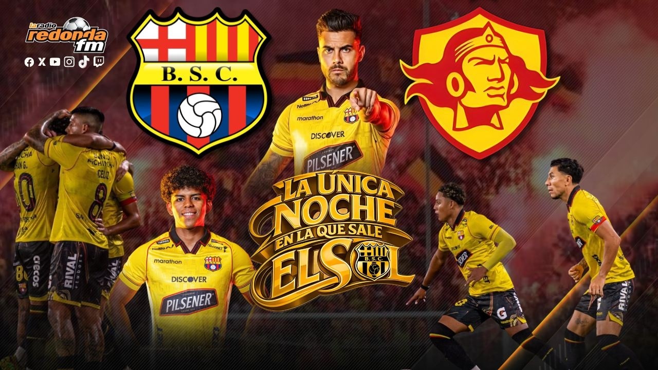 🔴EN VIVO /  BARCELONA SC vs SD AUCAS  -  NOCHE AMARILLA QUITO  / 13 DE FEBRERO 2026